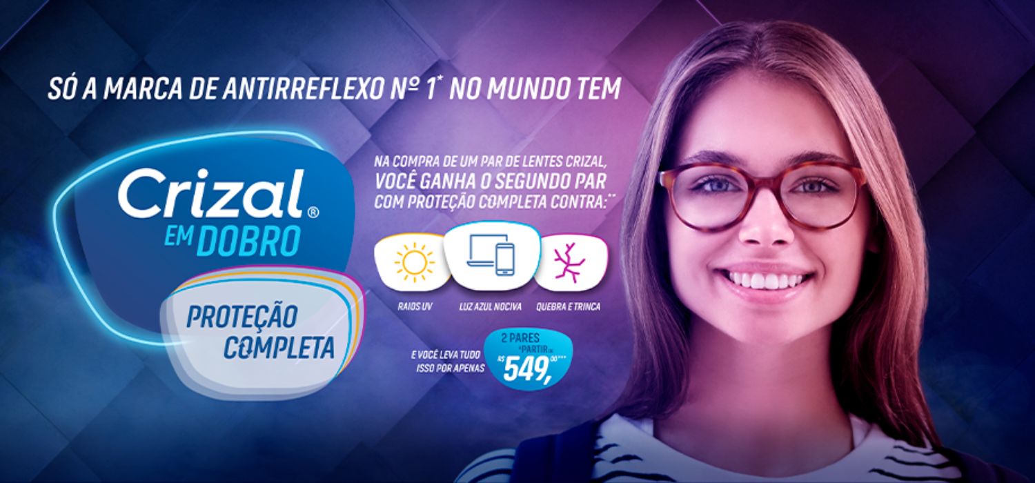 promoção crizal em dobro varilux